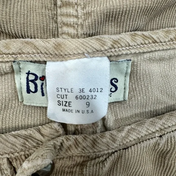 VTG Y2K Billy Blues Corduroy Cargo Utility Skirt size 9 - Picture 4 of 4